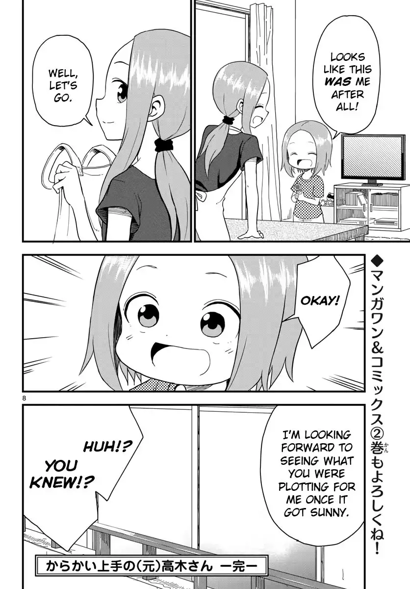 Karakai Jouzu no (Moto) Takagi-san Chapter 48.6 8